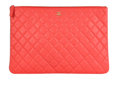 Chanel Quilted Laptop Sleeve, front view